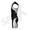 Sparx Men's Elite Triathlon Suit Trisuit SpeedSuit Skinsuit Swim-Bike-Run Triathlon Race Suit (2XL, Black/White) view 4