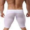 BRAVE PERSON 40 Nylon Mesh Tight Medium Pants Running Fitness Leisure Yoga Pants (XL / 32-37, 2240 - White) view 3