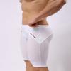 BRAVE PERSON 40 Nylon Mesh Tight Medium Pants Running Fitness Leisure Yoga Pants (XL / 32-37, 2240 - White) view 4