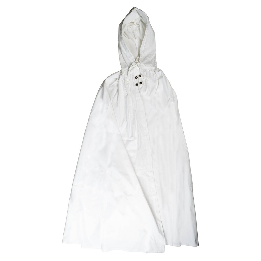 SAY Unisex-Adult Wanderer's Cloak - White, Standard