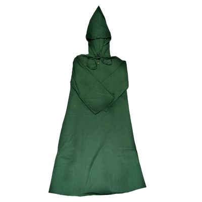 SAY Unisex-Adult Medieval Hooded Cloak - Green, X-Large