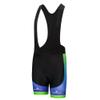 Uriah Men's Bicycle Bib Shorts Black Gel Padded Tights Fluorescence Green Size 5XL(CN) view 1