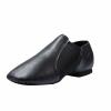 Dynadans Leather Upper Slip-on Jazz Dance Shoe for Women Men's Dance Shoes Black 4M view 1