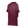 Augusta Sportswear Boys Cutter Jesey Maroon/White view 1
