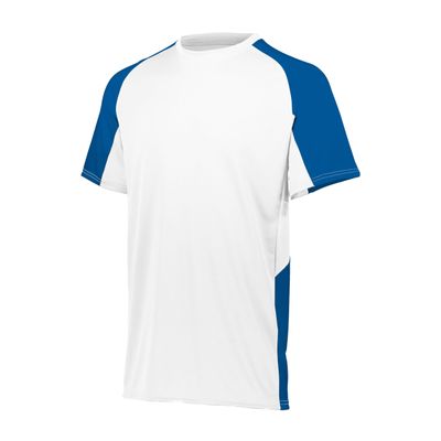 Augusta Sportswear Boys Cutter Jesey White/Royal