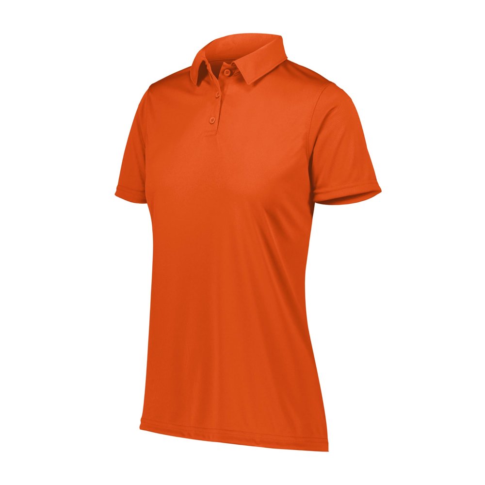 Augusta Sportswear Women's Vital Polo, Orange, S