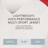 Girls Cutter Jersey White/Red S view 4