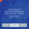 Augusta Sportswear Womens Cutter Softball Jersey, Royal/Orange M view 4