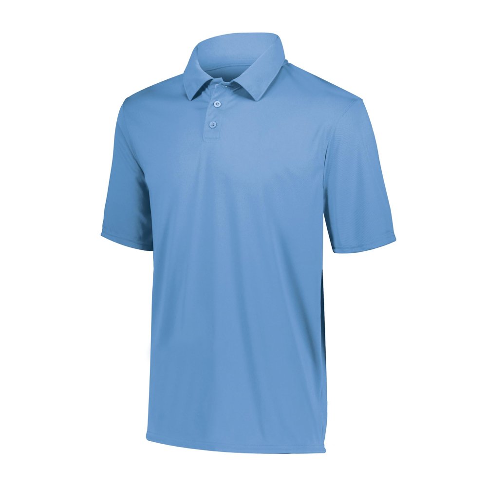 Augusta Sportswear Vital Polo, Columbia Blue, 2XL