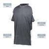Augusta Sportswear Boys Cutter Jesey Graphite/White view 4