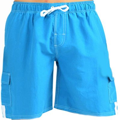 NORTY Big Boys' Swim Trunks - Stylish Bathing Suit for Kids - Swimsuit Shorts with Pockets - Comfortable Board Shorts - Aqua - 2T