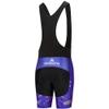 Uriah Women's Cycling Bib Shorts Black 3D Coolmax Gel Padded Meteor Purple Size M(CN) view 2