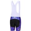 Uriah Women's Cycling Bib Shorts White 3D Coolmax Gel Padded Meteor Purple Size 5XL(CN) view 2