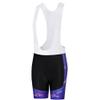 Uriah Women's Cycling Bib Shorts White 3D Coolmax Gel Padded Meteor Purple Size 4XL(CN) view 1