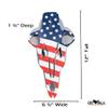 Do-All Outdoors ABAM5 Do All Outdoors American Iron Buck Antler Mount, Red/White/Blue, 15.75" x 8.1" x 2.6", Red/White/Blue, 15.75" X 8.1" X 2.6" view 2