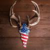 Do-All Outdoors ABAM5 Do All Outdoors American Iron Buck Antler Mount, Red/White/Blue, 15.75" x 8.1" x 2.6", Red/White/Blue, 15.75" X 8.1" X 2.6" view 4