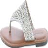 Pierre Dumas Women's Azaria-7 Vegan Leather Perforated Accents Flip-Flops Flats Sandals,Nude,11 view 2