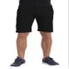 WESTACE Mens Stretch Chino Shorts Casual Flat Front Slim Fit Shorts Spandex Half Pant (38, Black) view 2