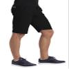 WESTACE Mens Stretch Chino Shorts Casual Flat Front Slim Fit Shorts Spandex Half Pant (38, Black) view 4