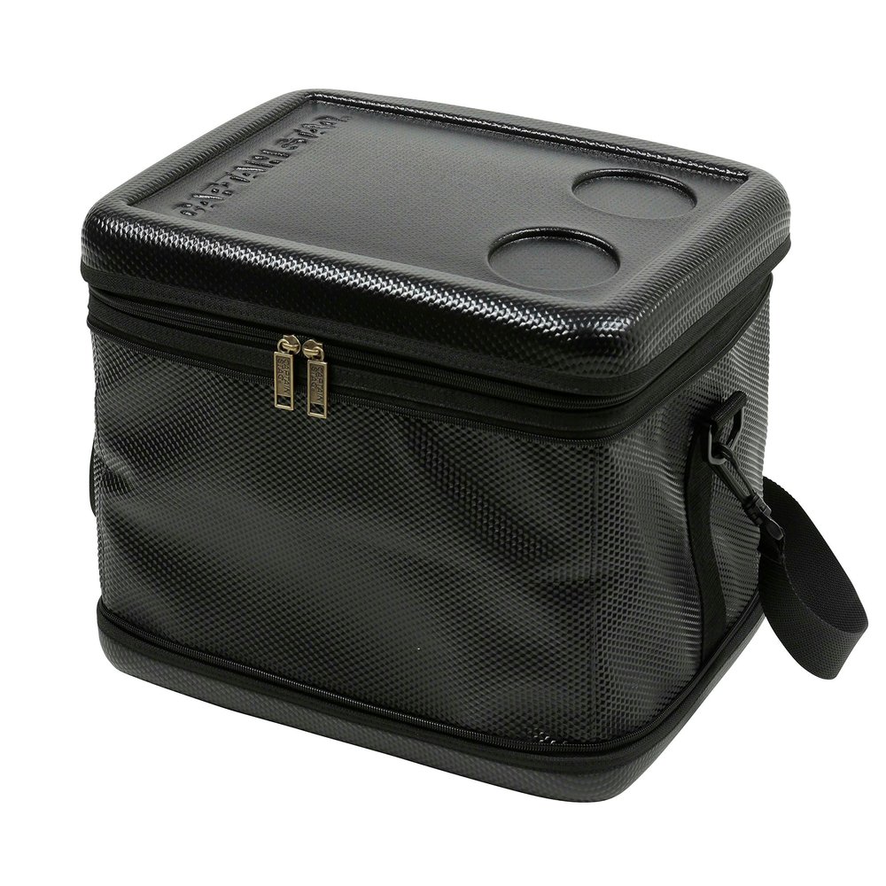 Captain Stag UE-577 Cooling Bag, Super Cold Cooler Bag, 6.5 gal (25 L) Capacity, Foldable Storage Bag, Black