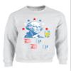ALLNTRENDS Adult Sweatshirt George Washington Dilly Dilly Cheers 4th of July Top (XL, Ash)