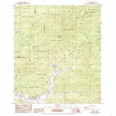 YellowMaps Alsea OR topo map, 1:24000 Scale, 7.5 X 7.5 Minute, Historical, 1985, Updated 1985, 26.9 x 21.9 in - Tyvek