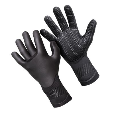 O'Neill Psycho Tech 5mm Neoprene Gloves, Performance Warmth for Cold-Water Surfing and Diving, Black, X-Large
