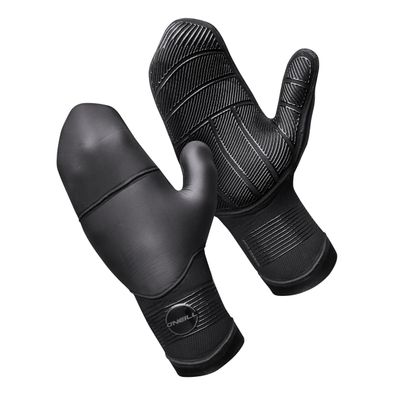 O'Neill Psycho Tech 5mm Mittens, Black, Small