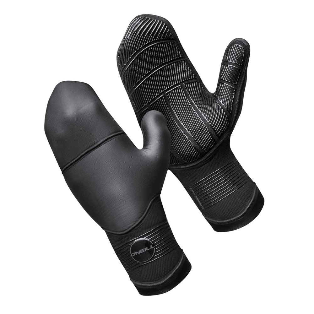 O'Neill Psycho Tech 5mm Mittens, Black, Small