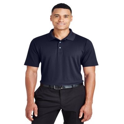 Devon & Jones Mens Men's CrownLux Performance Plaited Polo -Navy 2XL