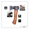 Hultafors AV08417600 Outdoor Climbing Axe Auger Fan Mini Hatchet view 4