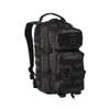 Mil-Tec Unisex Tactical Assault Pack - Rugged Durable Lightweight Ergonomic Versatile Outdoor Camping Hiking Backpack with Adjustable Padded Shoulder Straps & MOLLE Loops, Black, 20L view 1