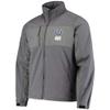 Dunbrooke Men's Graphite Indianapolis Colts Circle Zephyr Softshell Full-Zip Jacket view 2
