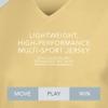 Augusta Sportswear Womens Cutter Softball Jersey, Vegas Gold/White L view 4