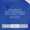 Girls Cutter Jersey Royal/White S view 4