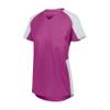 Girls Cutter Jersey Power Pink/White L view 1