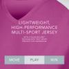 Girls Cutter Jersey Power Pink/White L view 4