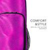 Augusta Sportswear All Out Glitter Backpack Pink Glitter/Black OS view 4