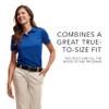 Augusta Sportswear Women's Vital Polo, Dark Green, L view 2