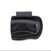 Horizontal Carry Friction sheath with belt loop for Buck 110 folding hunter, custom leather sheath made to fit Buck 110, pocket knife leather case, EDC knife view 1