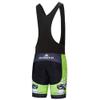 Uriah Men's Bicycle Bib Shorts Black Gel Padded Tights Rider Green Size 5XL(CN) view 2