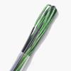 60"-70" Dacron Replacement Bowstring 16 Stand Bow String for Bow Up to 70 Lbs (Light Green and Black, 62 inch) view 4