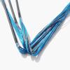 60"-70" Dacron Replacement Bowstring 16 Stand Bow String for Bow Up to 70 Lbs (Blue and Black, 60 inch) view 4