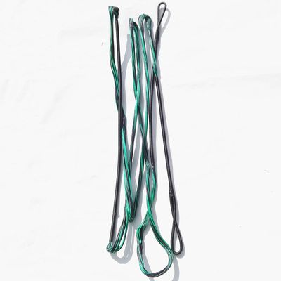 60"-70" Dacron Replacement Bowstring 16 Stand Bow String for Bow Up to 70 Lbs (Dark Green and Black, 62 inch)