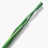 60"-70" Dacron Replacement Bowstring 16 Stand Bow String for Bow Up to 70 Lbs (Light Green and Black, 70 inch) view 2