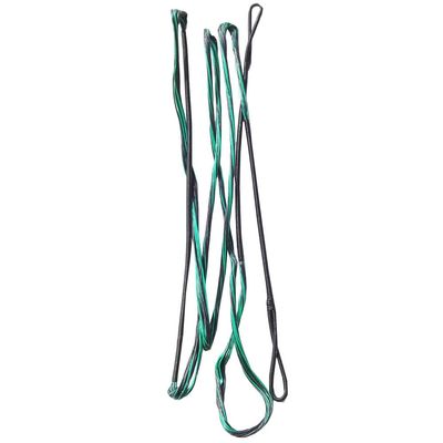 60"-70" Dacron Replacement Bowstring 16 Stand Bow String for Bow Up to 70 Lbs (Dark Green and Black, 60 inch)