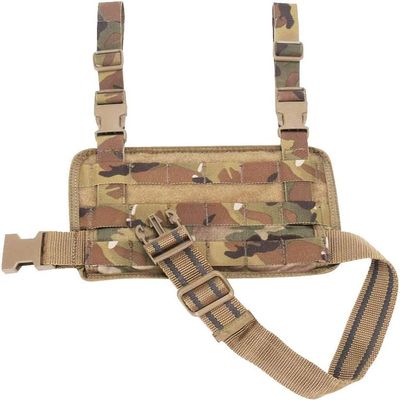 EMERSONGEAR 500D Nylon Tactical Drop Leg Platform,MOLLE Drop Leg Panel with Adjustable Detachable Belt & Quick Release Buckled Thigh Straps