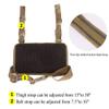 EMERSONGEAR 500D Nylon Tactical Drop Leg Platform,MOLLE Drop Leg Panel with Adjustable Detachable Belt & Quick Release Buckled Thigh Straps view 2