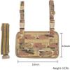 EMERSONGEAR 500D Nylon Tactical Drop Leg Platform,MOLLE Drop Leg Panel with Adjustable Detachable Belt & Quick Release Buckled Thigh Straps view 3