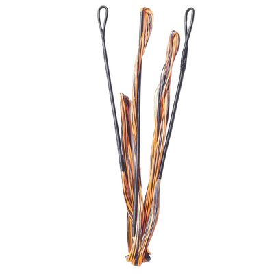 60"-70" Dacron Replacement Bowstring 16 Stand Bow String for Bow Up to 70 Lbs (Orange and Black, 60 inch)